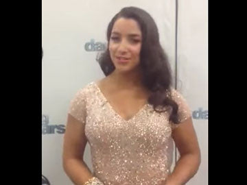 Aly Raisman Thanks Fans for Support in Week 6 of DWTS!