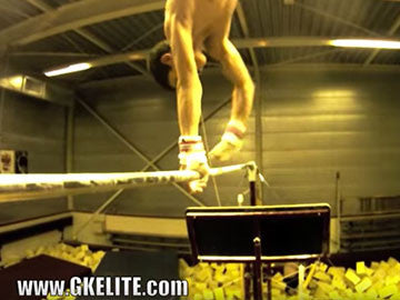 Dutch Men's Team Practices in GK Gymnastics Apparel