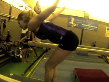 Dutch National Women's Gymnastics Team Practices Exclusively in GK Apparel